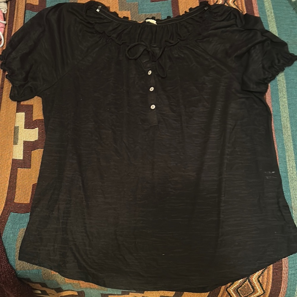 black blouse